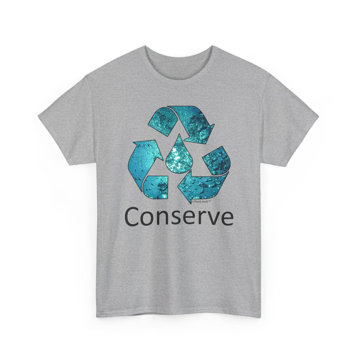 Sustainable Water Conservation Adult T-Shirt by TOOLOUD