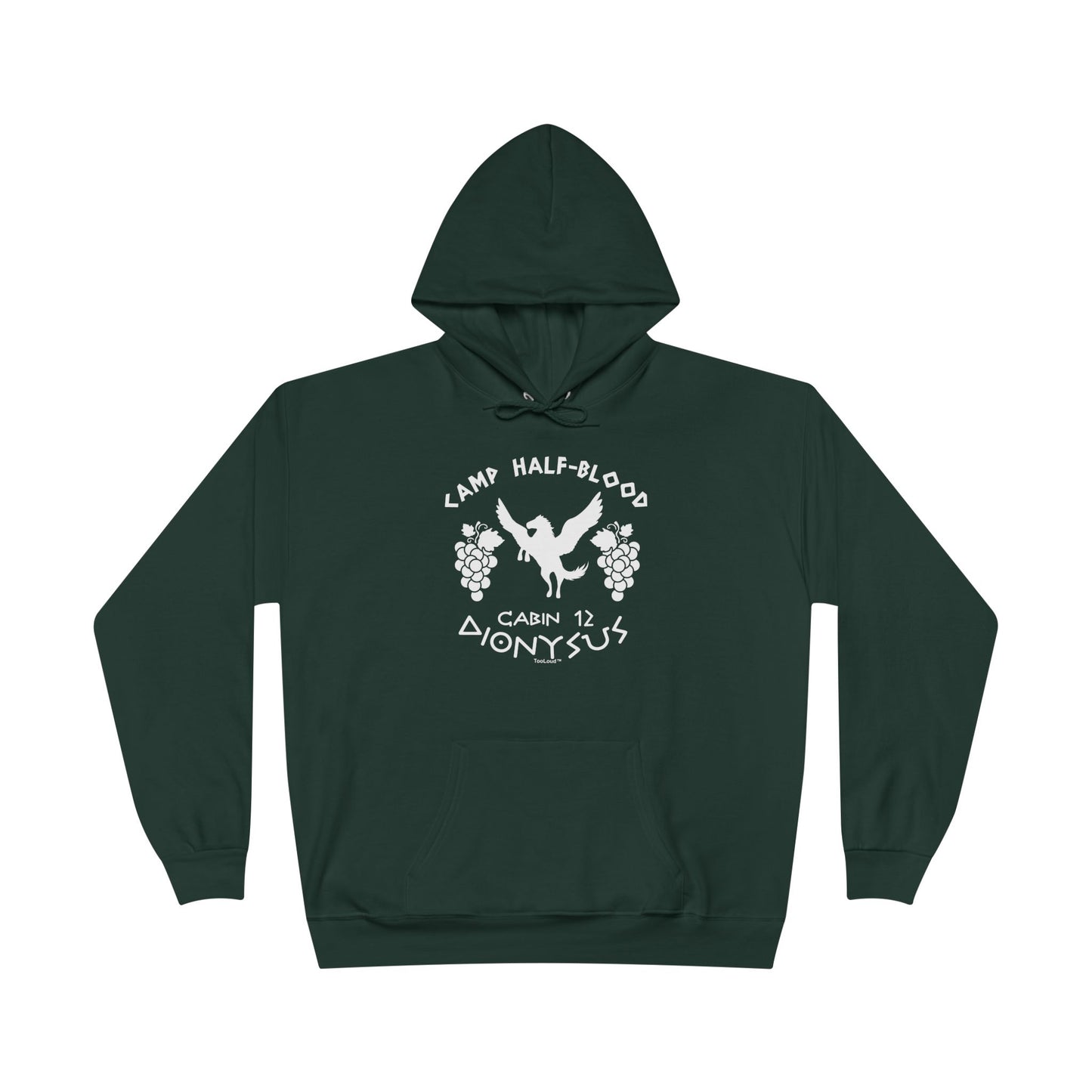 Camp Half Blood Cabin 12 Dionysus Dark Hoodie Sweatshirt by TOOLOUD