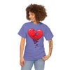 Crumbling Broken Heart Adult Unisex T-Shirt Tee