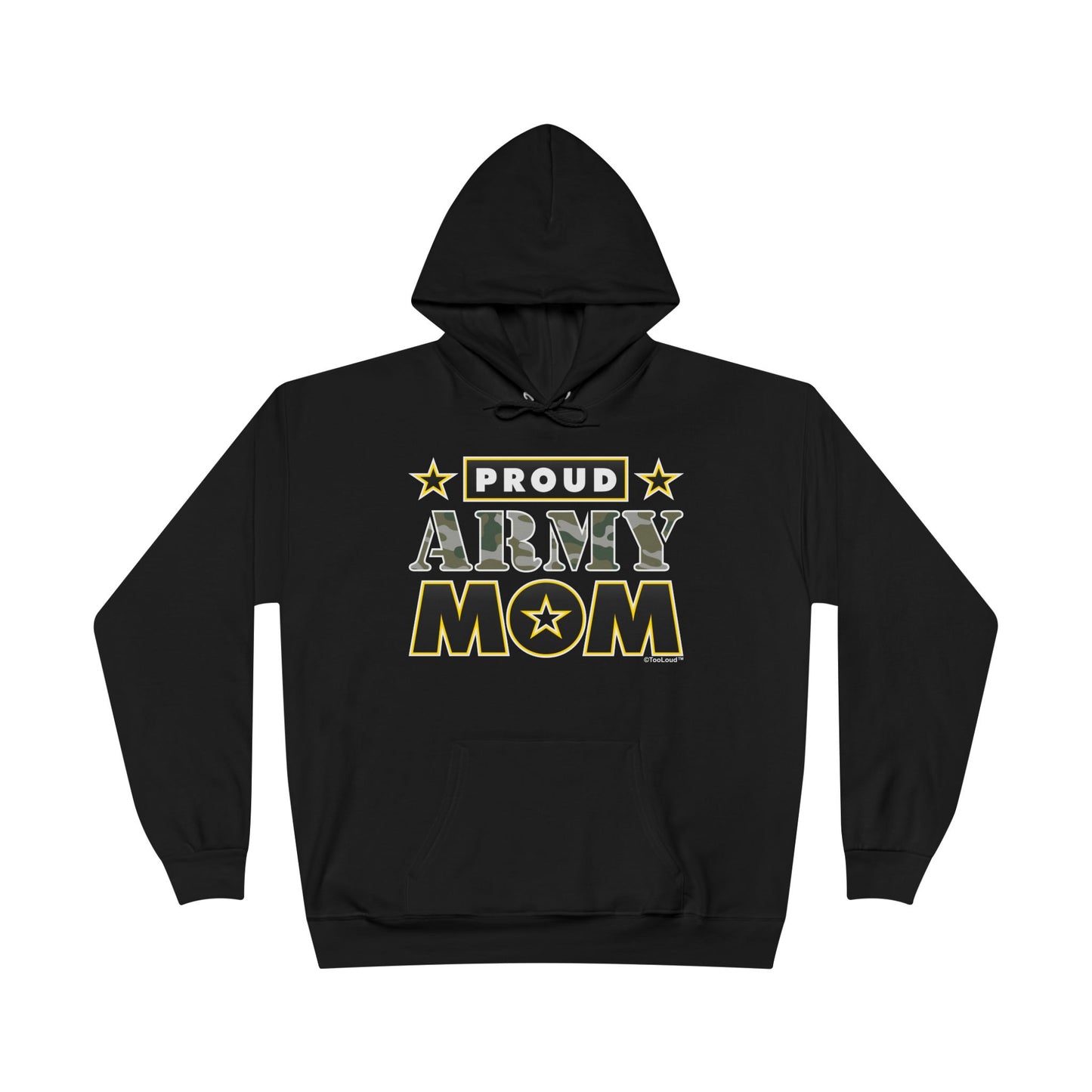 Proud Army Mom Dark Sweatshirt Hoodie by TOOLOUD™