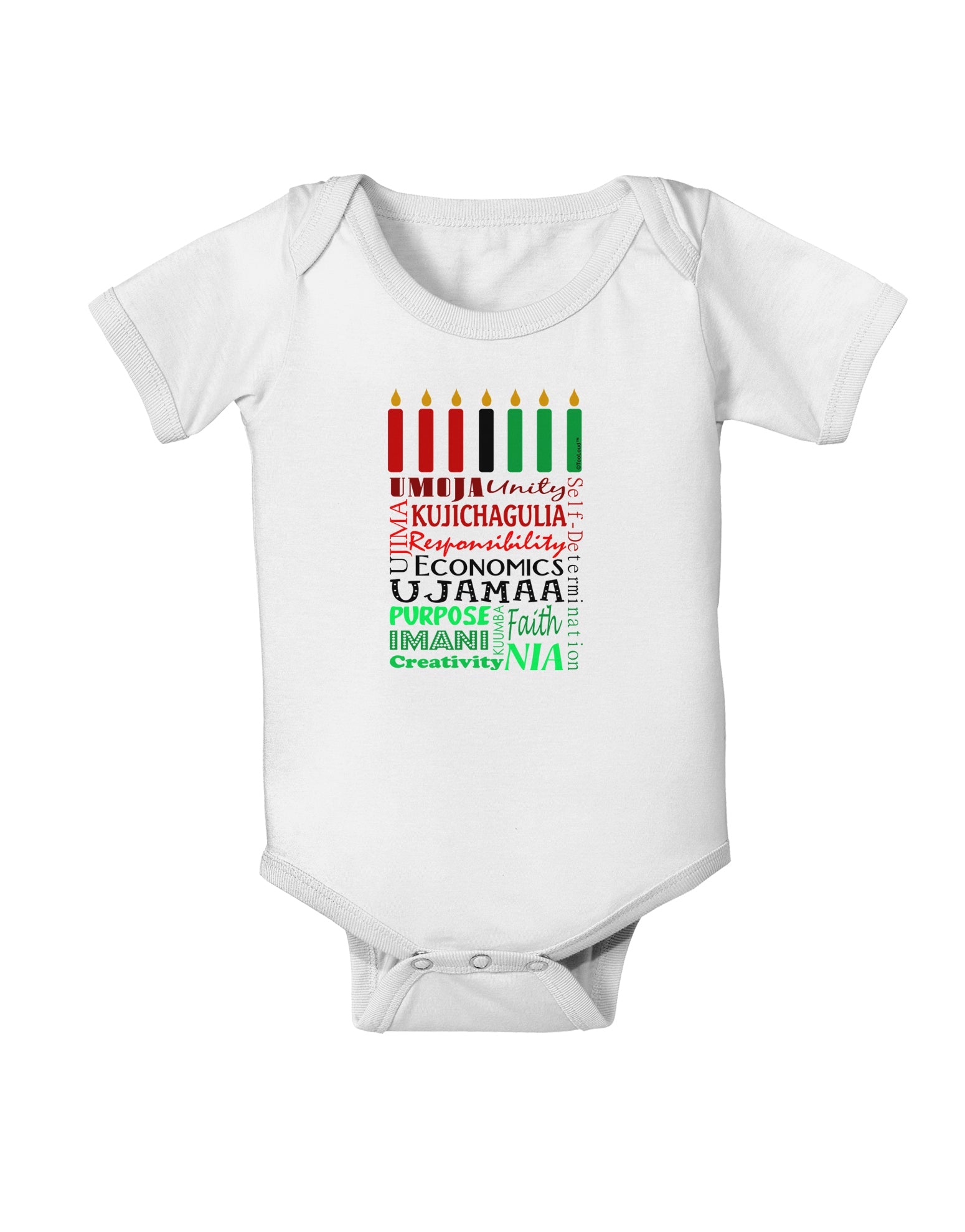 7 Principles Box Baby Romper Bodysuit-Baby Romper-TooLoud-White-06-Months-Davson Sales