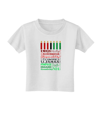 7 Principles Box Toddler T-Shirt-Toddler T-Shirt-TooLoud-White-2T-Davson Sales