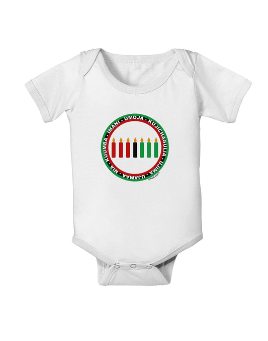 7 Principles Circle Baby Romper Bodysuit-Baby Romper-TooLoud-White-06-Months-Davson Sales