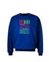 7 Principles Box Adult Dark Sweatshirt-Sweatshirts-TooLoud-Deep-Royal-Blue-Small-Davson Sales