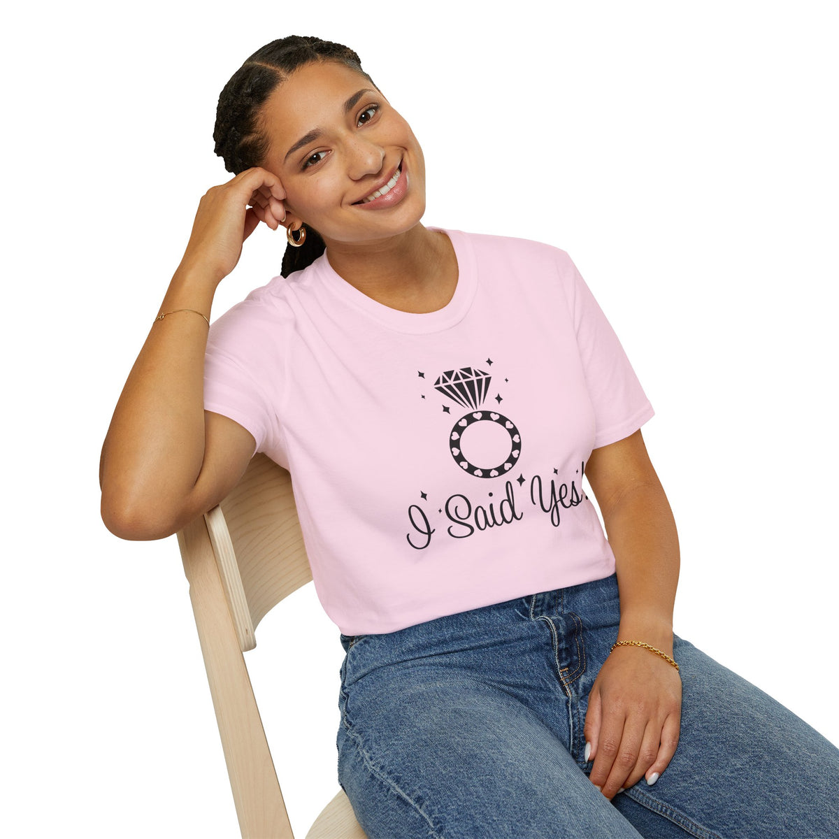I Said Yes – Diamond Ring Women's T-Shirt by TOOLOUD