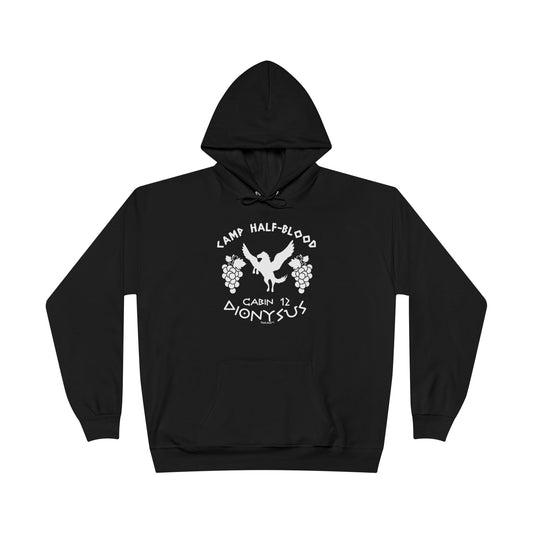Camp Half Blood Cabin 12 Dionysus Dark Hoodie Sweatshirt by TOOLOUD