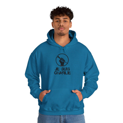 TOOLOUD Je Suis Charlie Hooded Unisex Sweatshirt