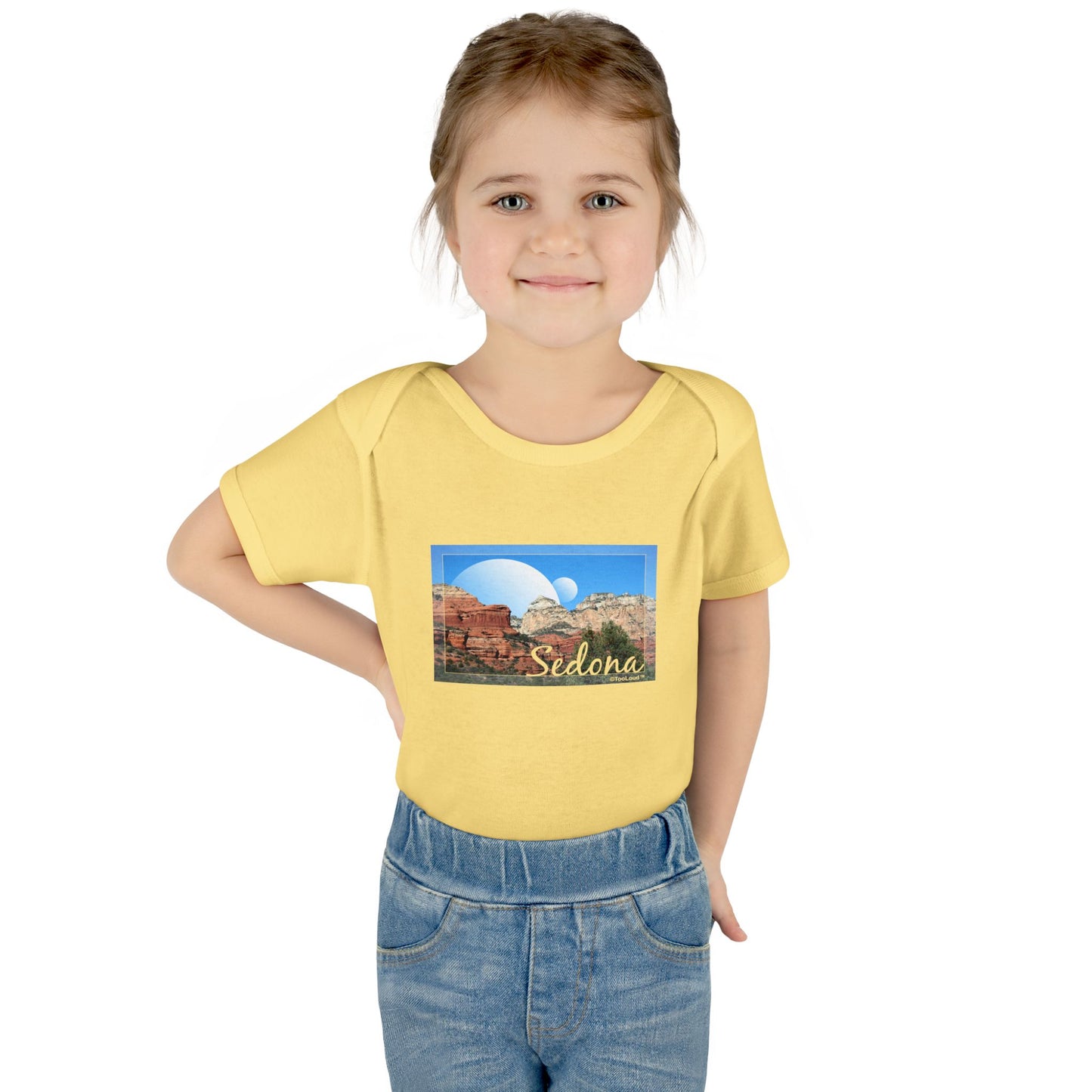 Abstract Sedona Baby Romper Bodysuit by TOOLOUD