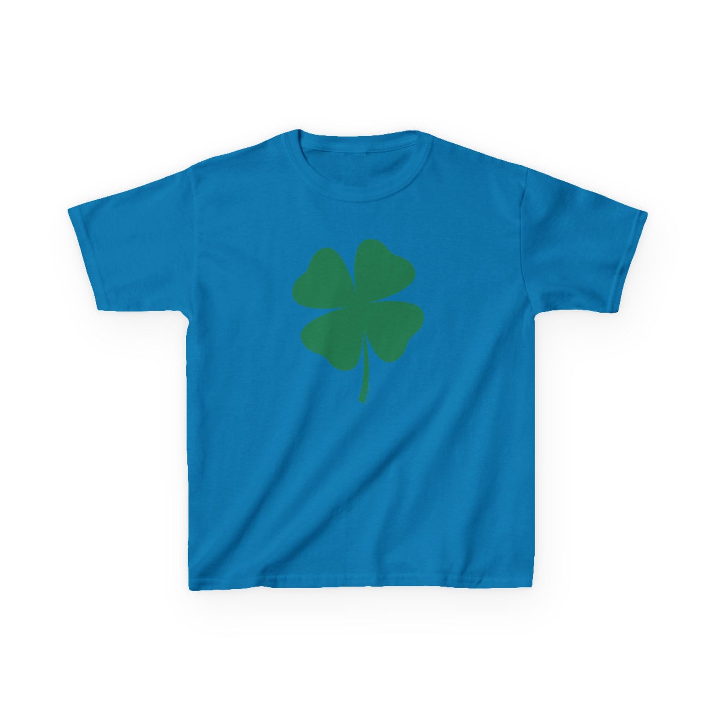 Lucky Four Leaf Clover St. Patrick's Day Children's T-Shirt by TOOLOUD