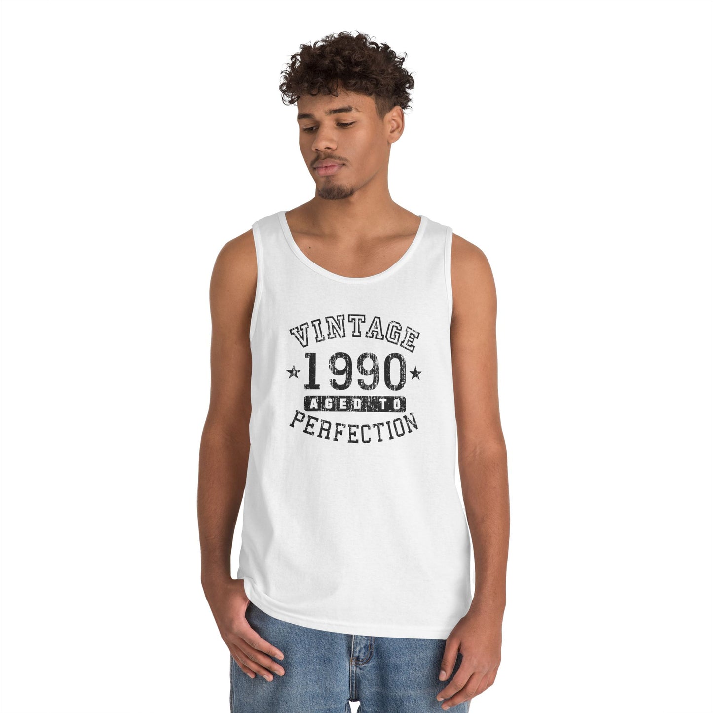 1990 - Vintage Birth Year Loose Tank Top by TOOLOUD