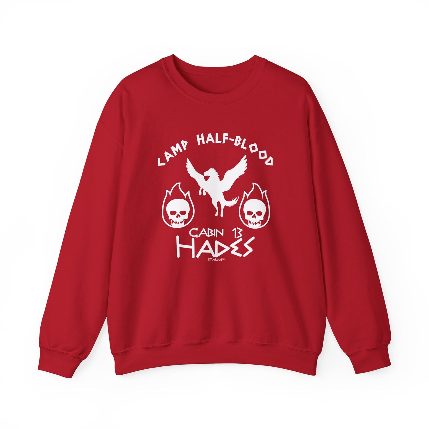 Cabin 13 Hades Half-Blood Adult Dark Sweatshirt by TOOLOUD