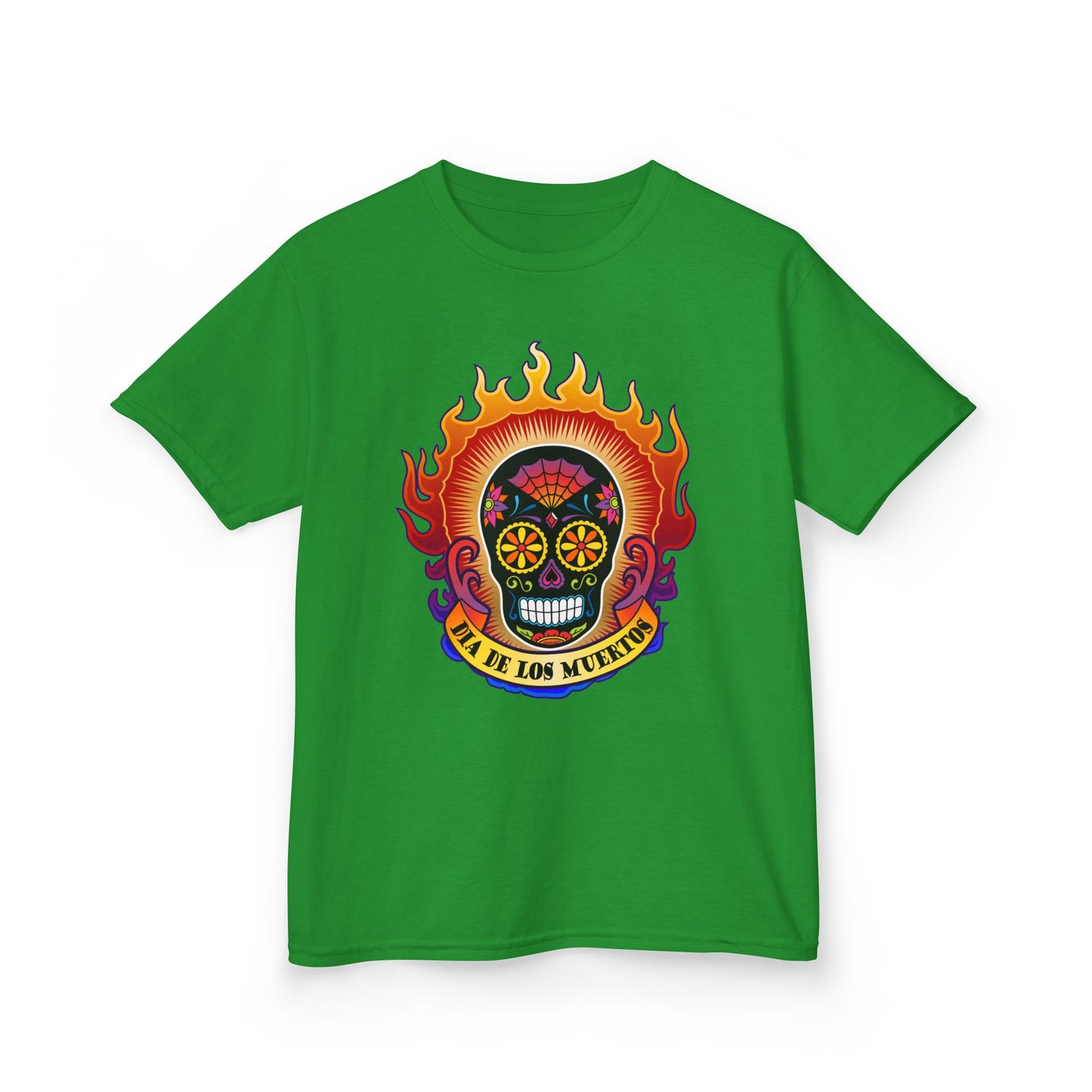 Dia de Los Muertos Sacred Calavera – Day of the Dead Children’s T-Shirt by TOOLOUD