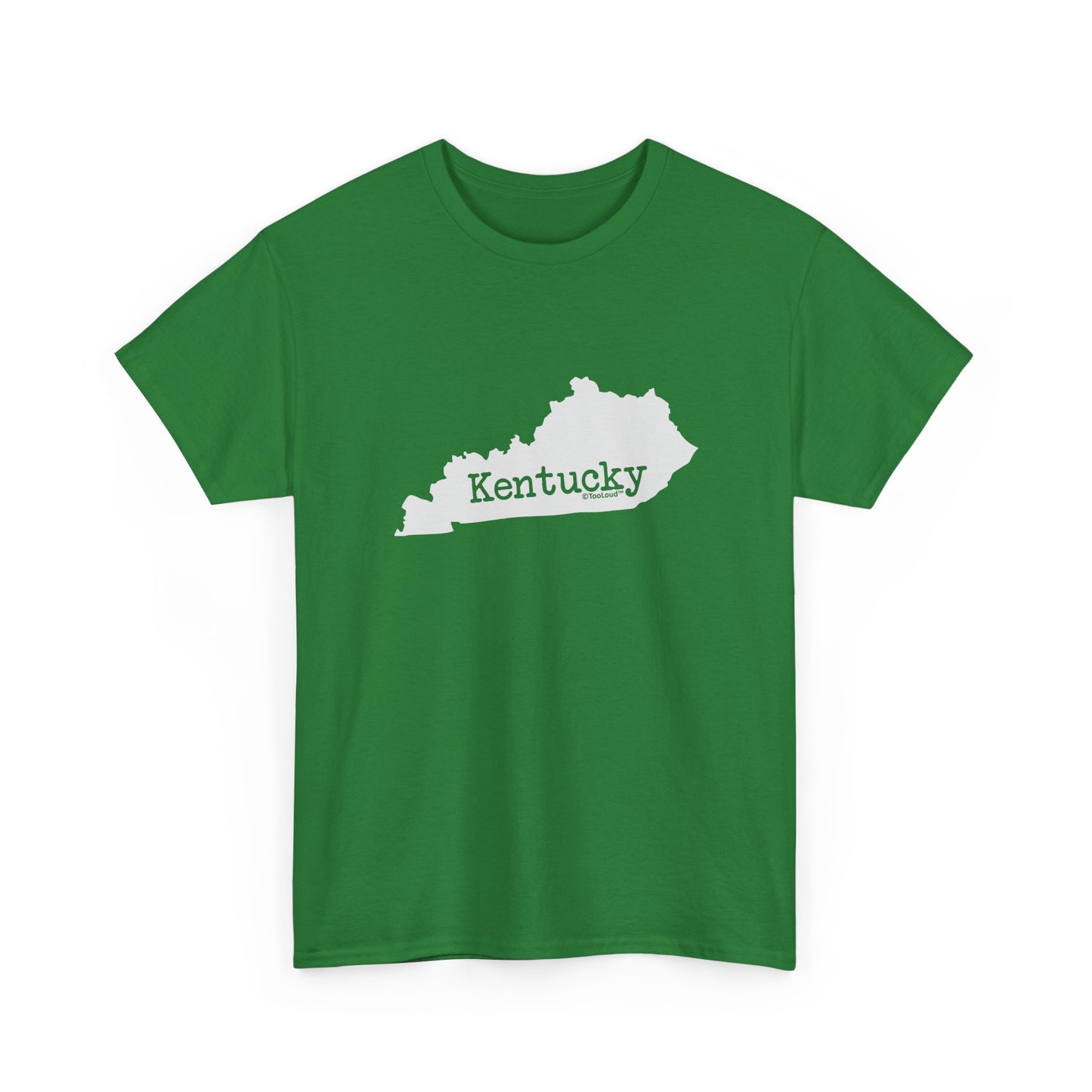 Kentucky – United States Shape Adult Dark T-Shirt by TOOLOUD