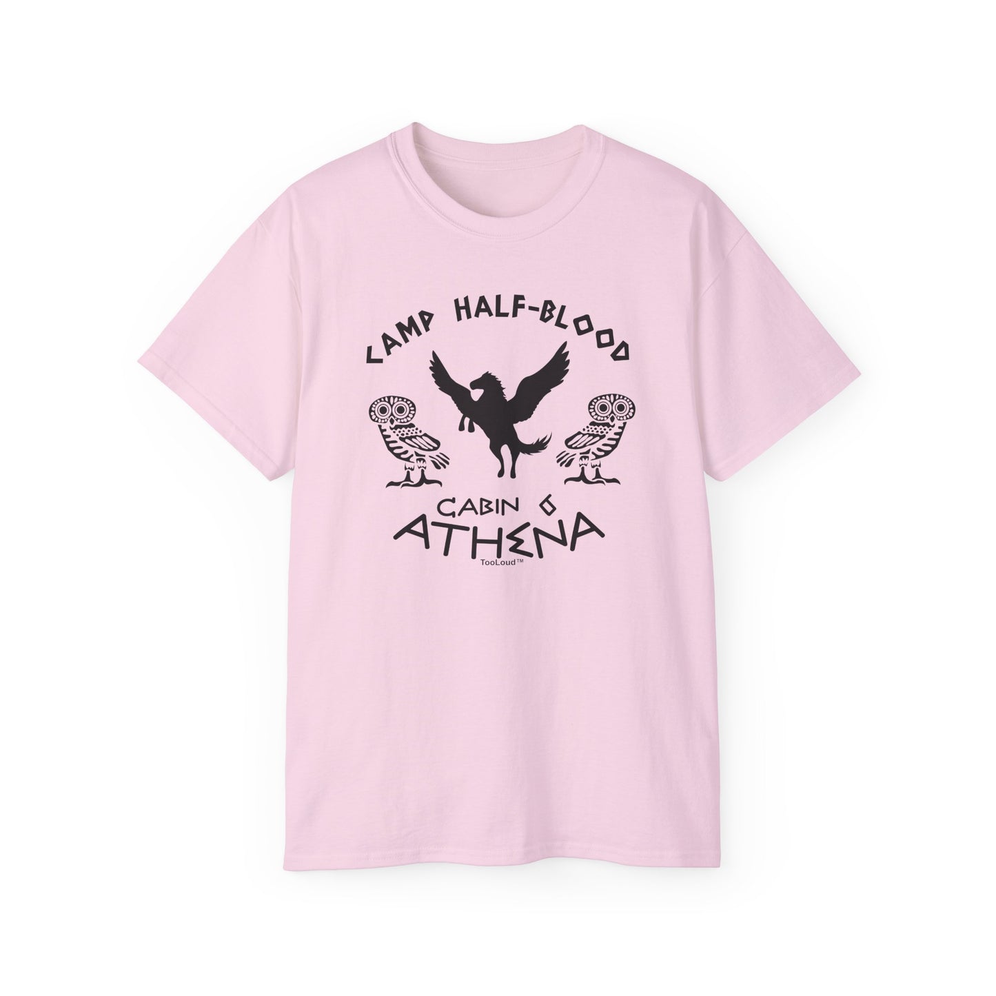TOOLOUD Camp Half-Blood Cabin 6 Athena Women's T-Shirt (Style 2000)