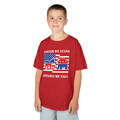 United We Stand Divided We Fall Children's T-Shirt by TOOLOUD