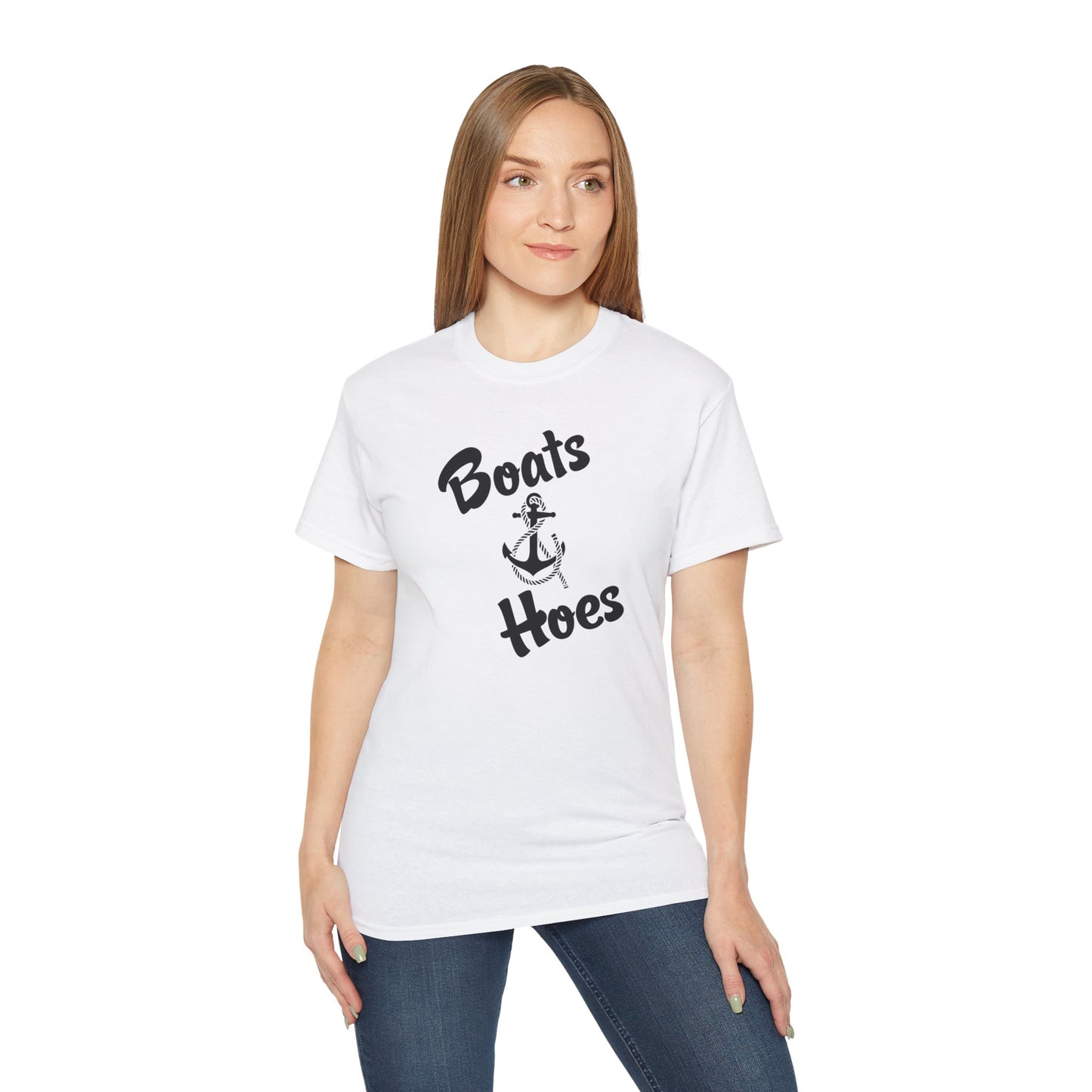 Boats and Hoes Women’s T-Shirt by TOOLOUD