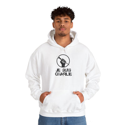 TOOLOUD Je Suis Charlie Hooded Unisex Sweatshirt