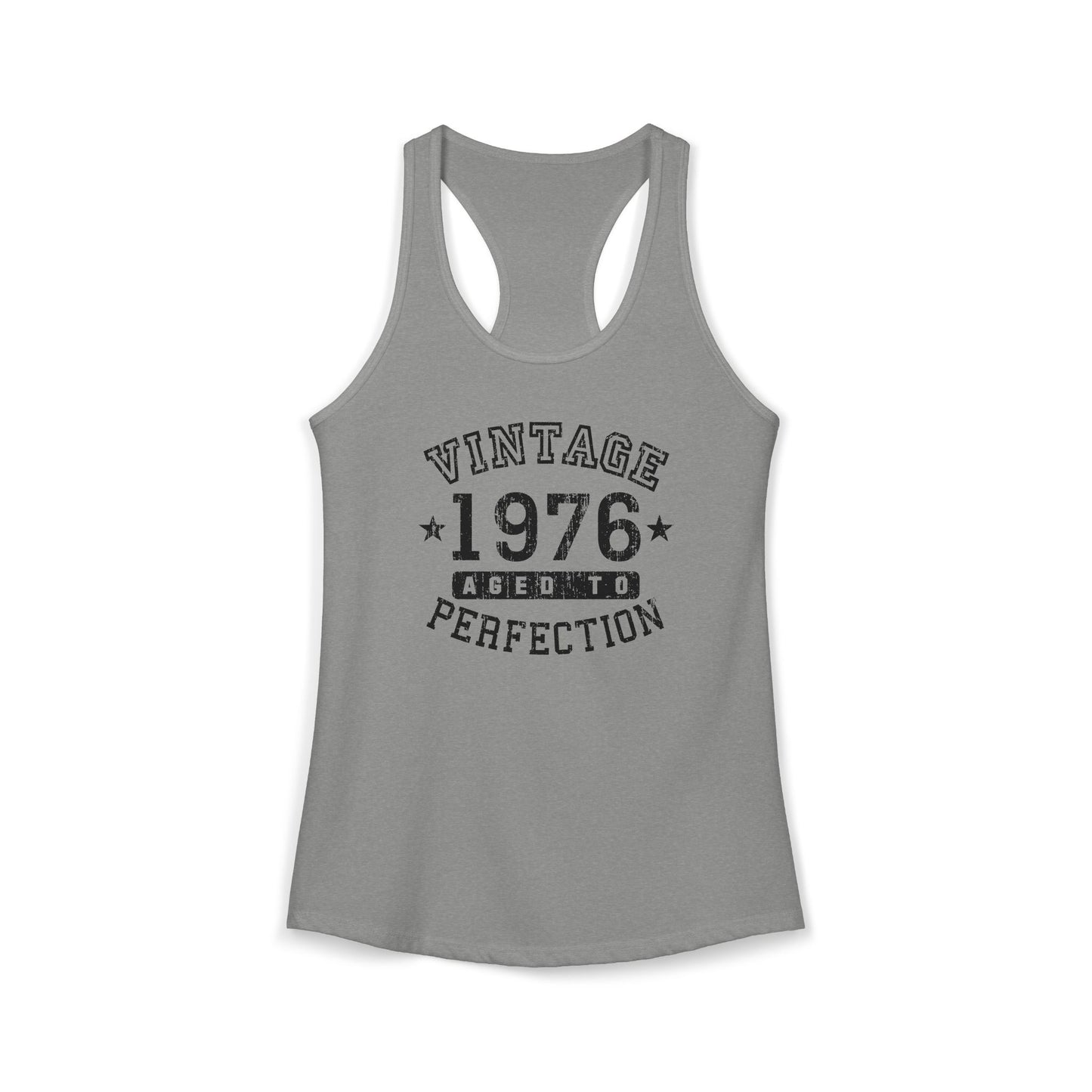 1976 – Vintage Birth Year Women’s Racerback Tank Top by TOOLOUD