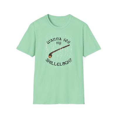 Wanna See My Shillelagh Adult Unisex T-Shirt by TOOLOUD