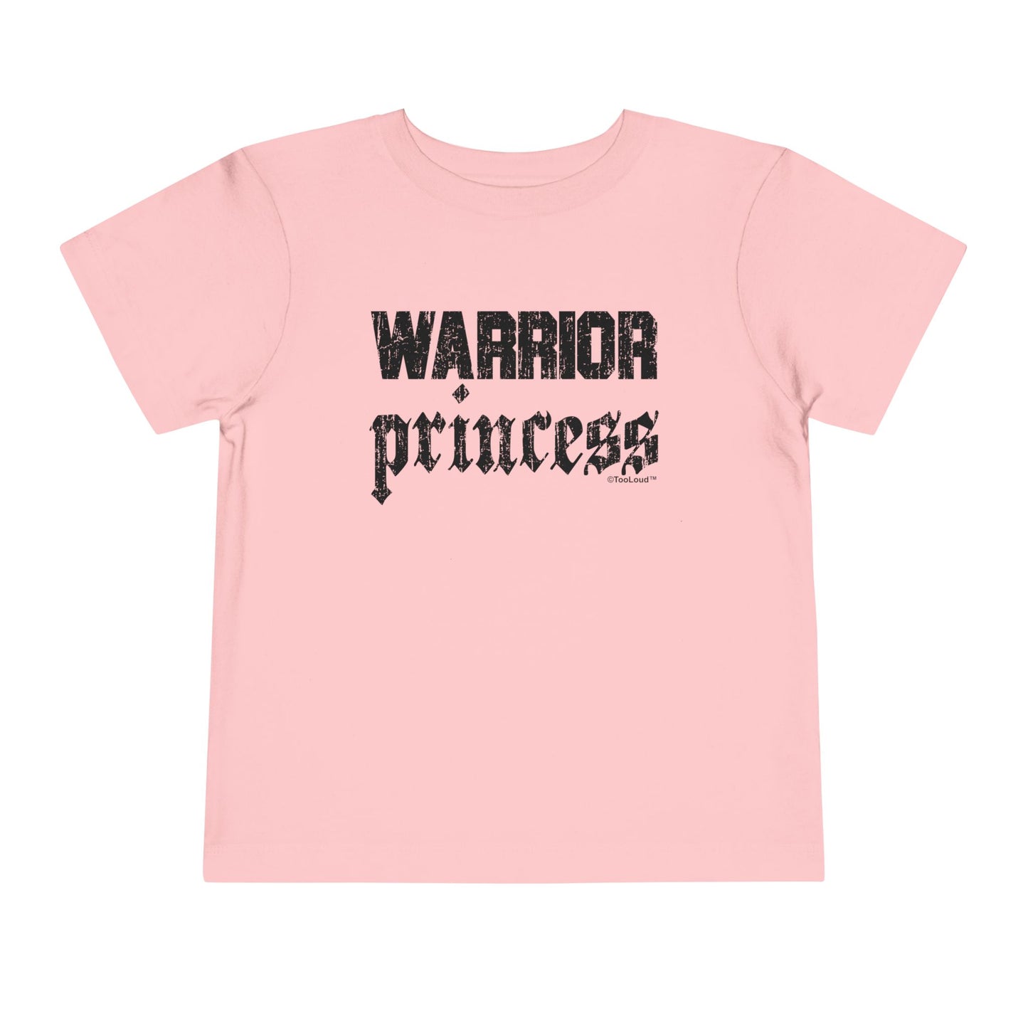 Warrior Princess Script Toddler T-Shirt by TOOLOUD