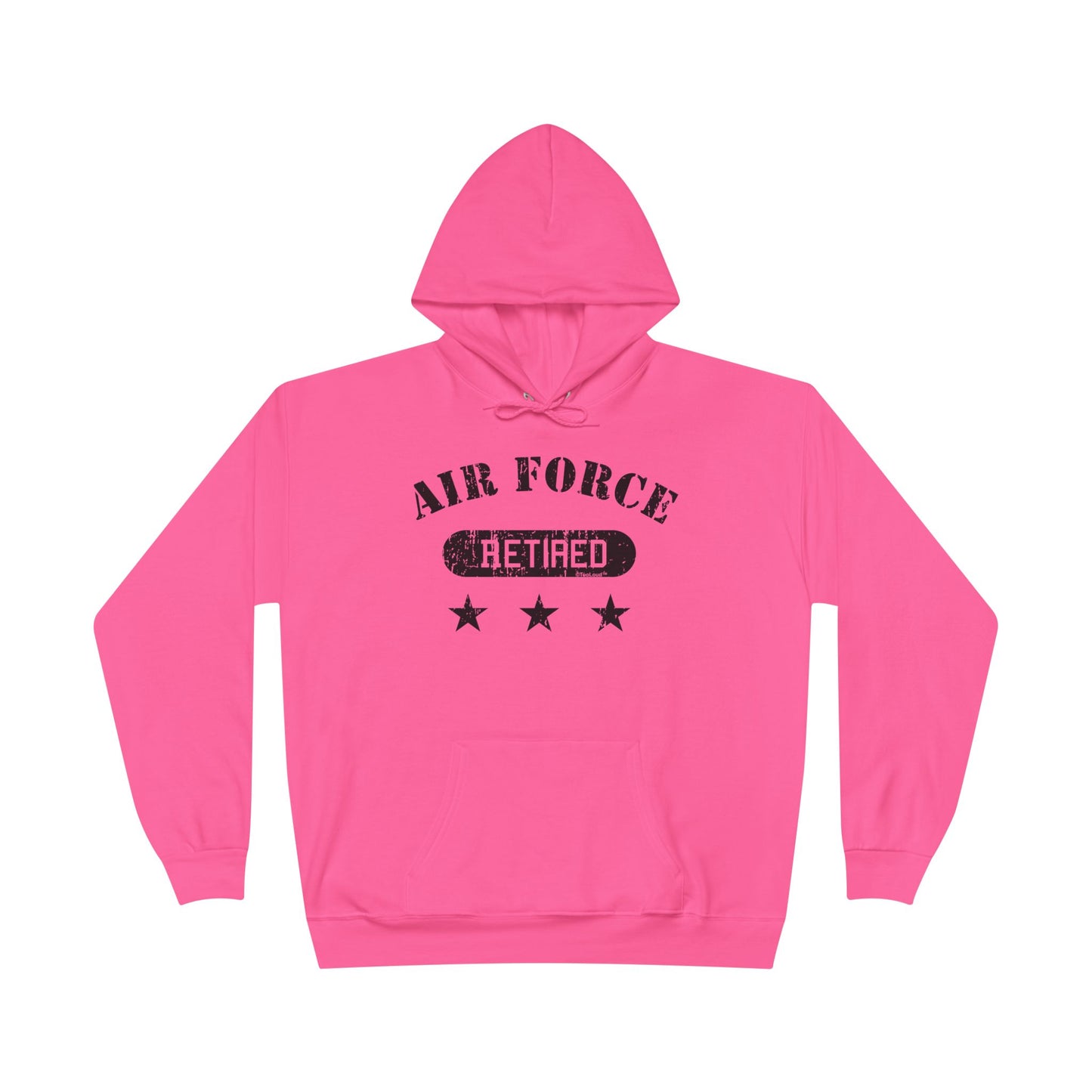 Retired Air Force Adult Hoodie Sweatshirt by TOOLOUD