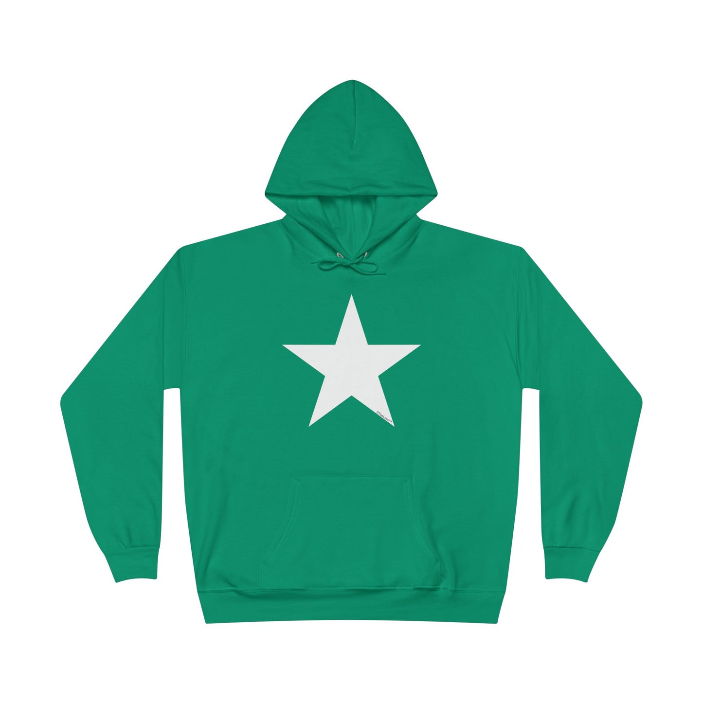 White Star Dark Adult Hoodie Sweatshirt by TOOLOUD