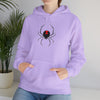 TooLoud Black Widow Spider Design Unisex Hoodie Sweatshirt