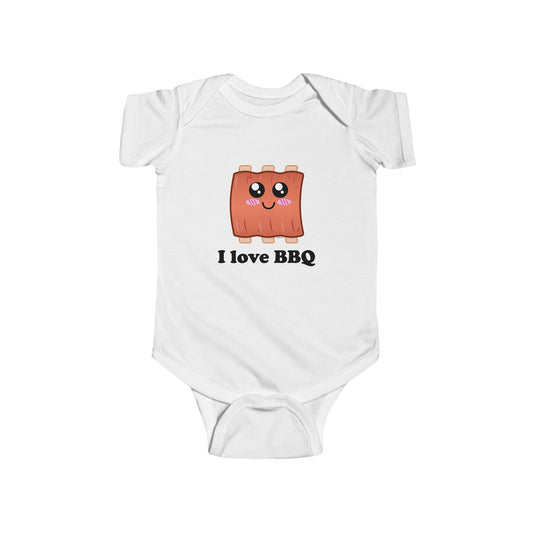 BBQ Ribs Baby Bodysuit Infant One Piece by TOOLOUD
