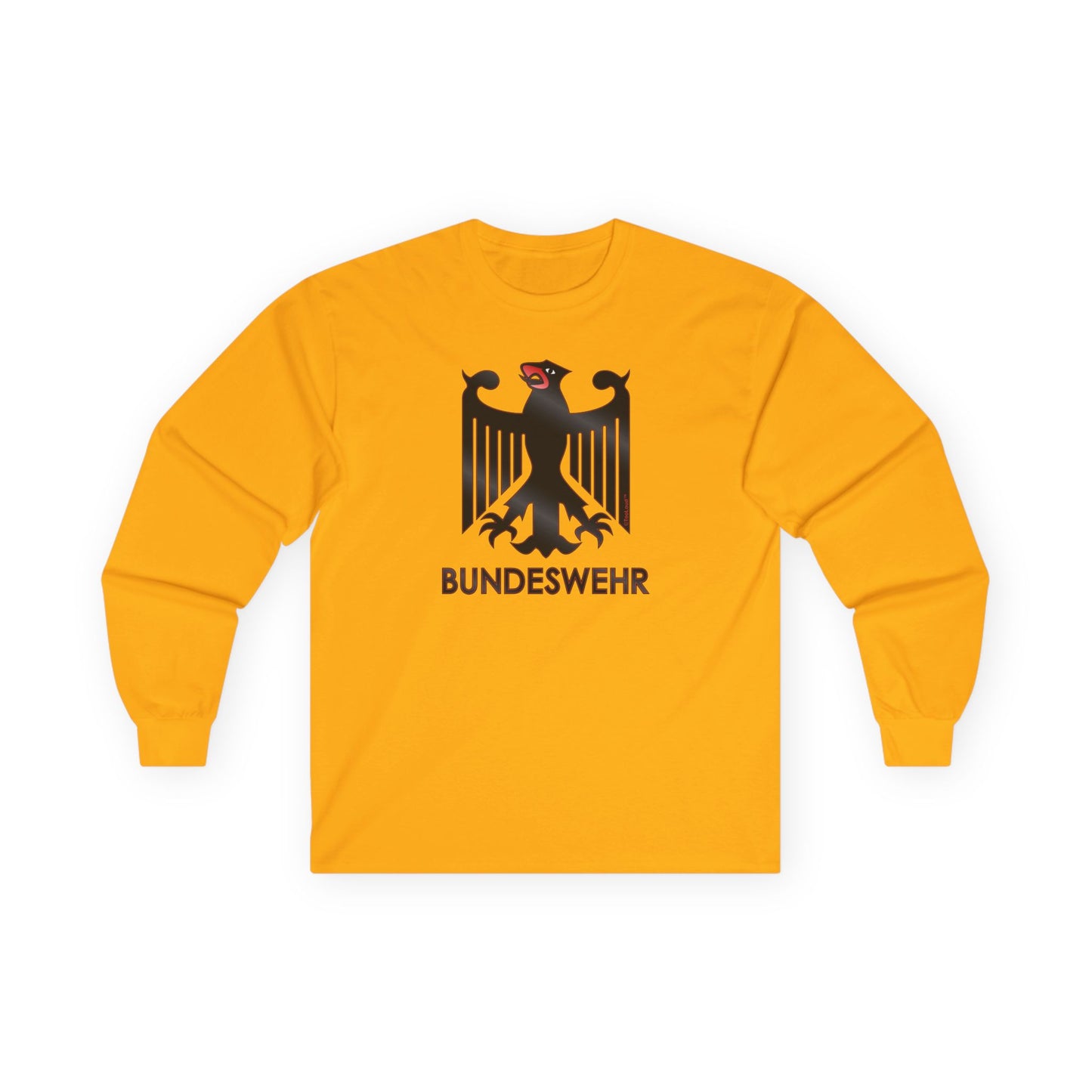 Bundeswehr Logo with Text Adult Long Sleeve Adult Shirt by TOOLOUD