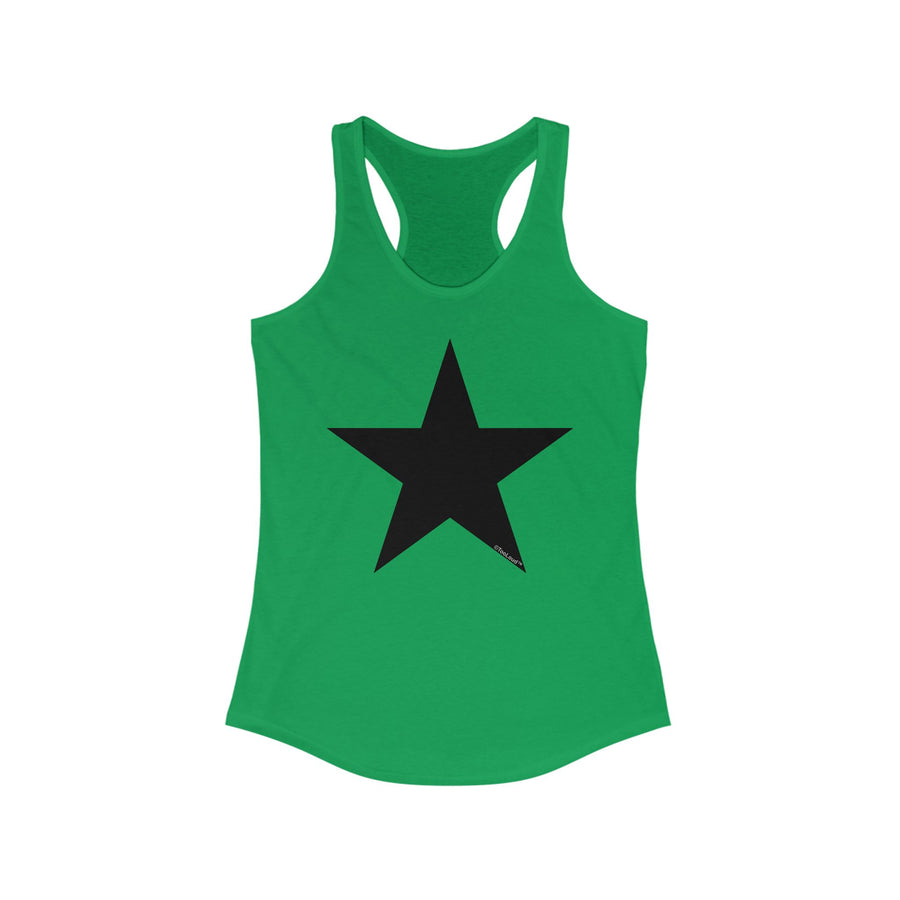 Black Star Women’s Petite Racerback Tank Top