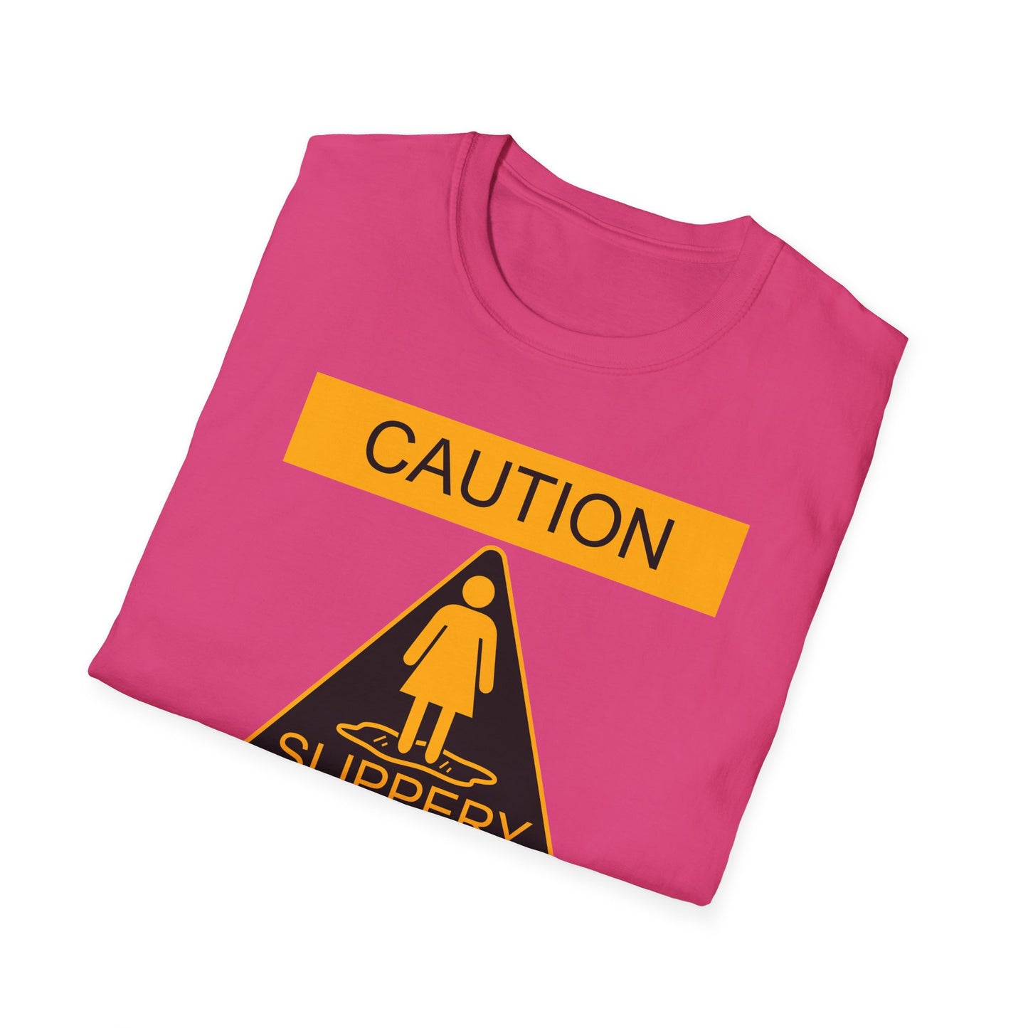 Slippery When Wet Adult's Dark T-Shirt by TOOLOUD