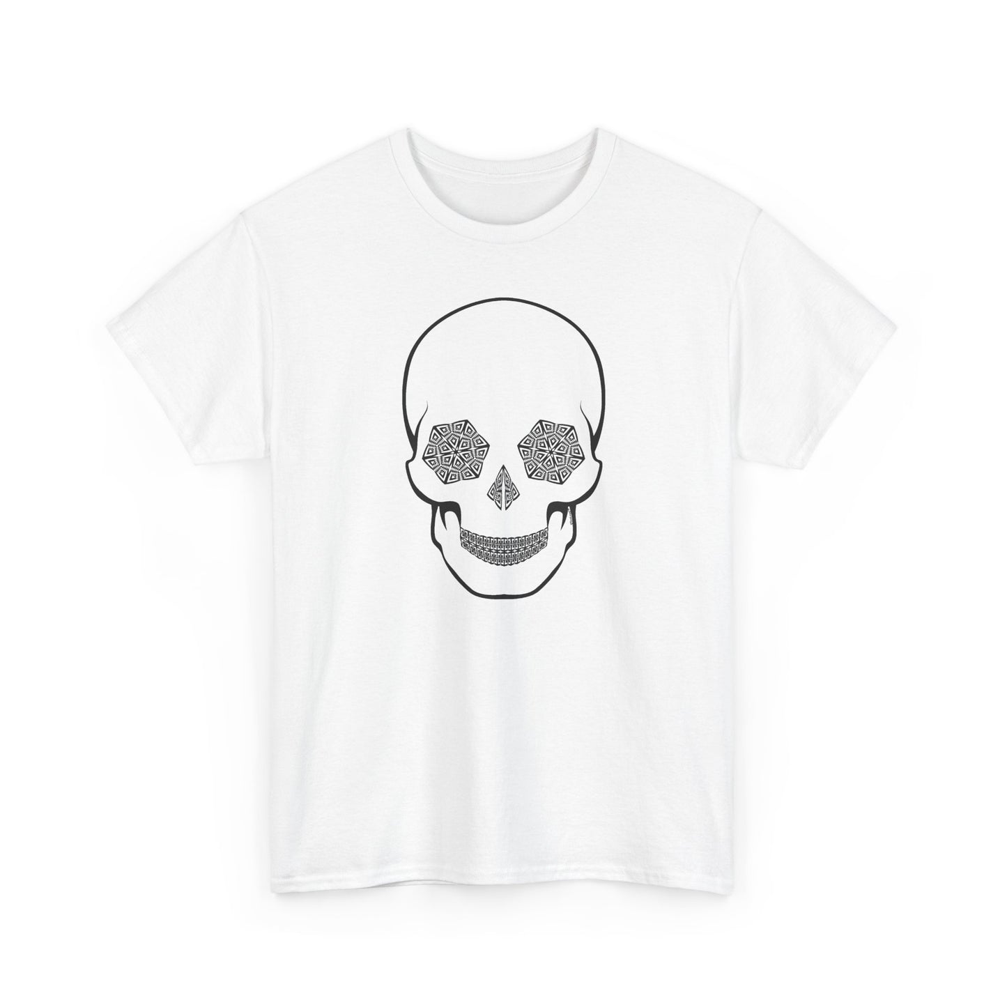 Hypno Skull Ladies Adult Women's Trippy T-Shirt by TOOLOUD