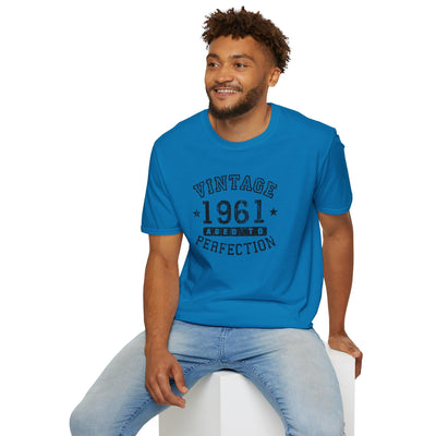 Customized Retro Birth Year Worn-In Unisex Tee for Adults – Exclusively by TooLoud