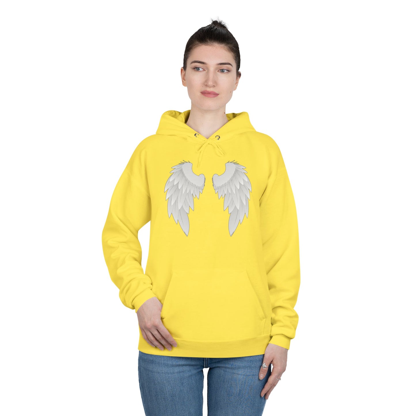Epic Angel Wings Design Hoodie Pullover Sweatshirt by TOOLOUD