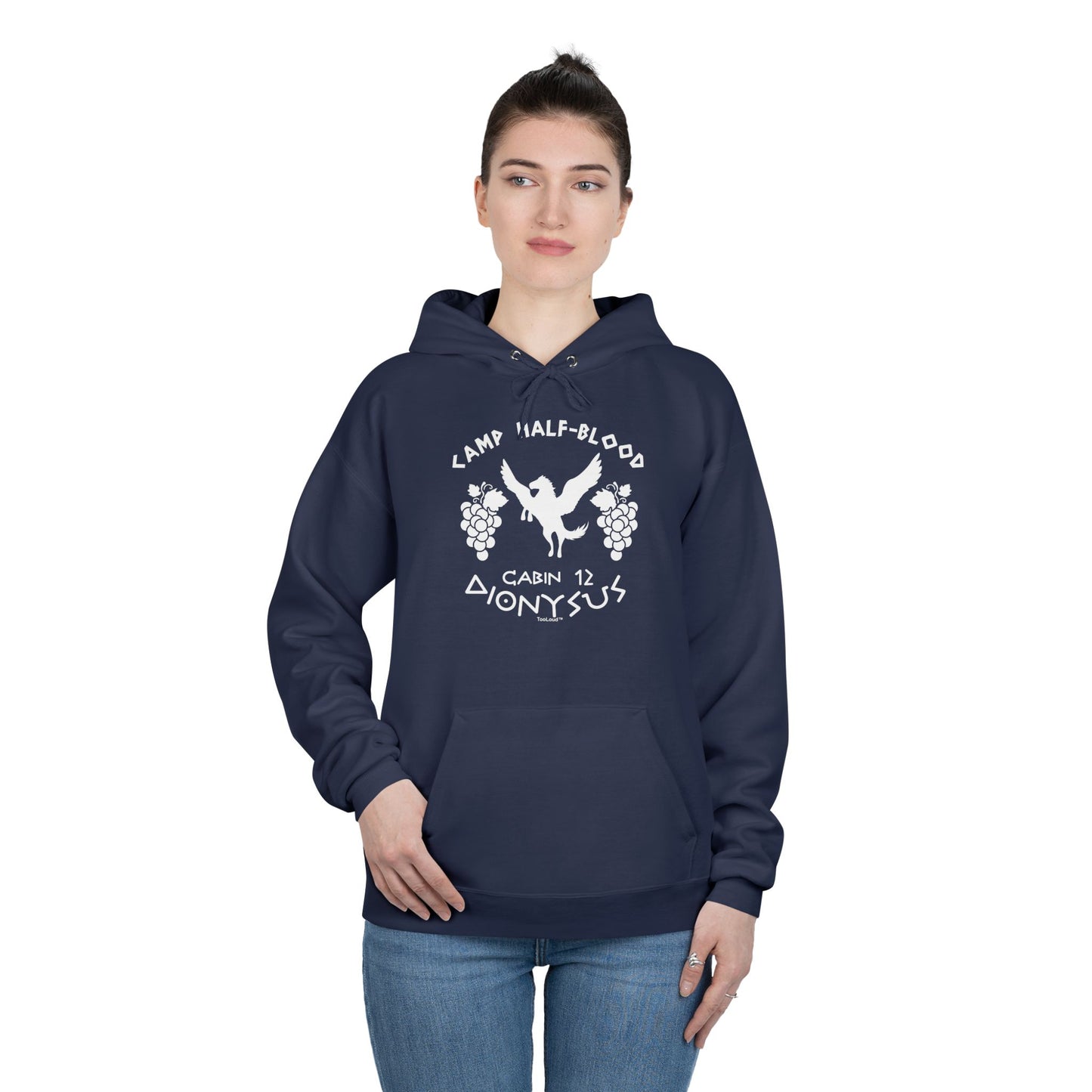 Camp Half Blood Cabin 12 Dionysus Dark Hoodie Sweatshirt by TOOLOUD