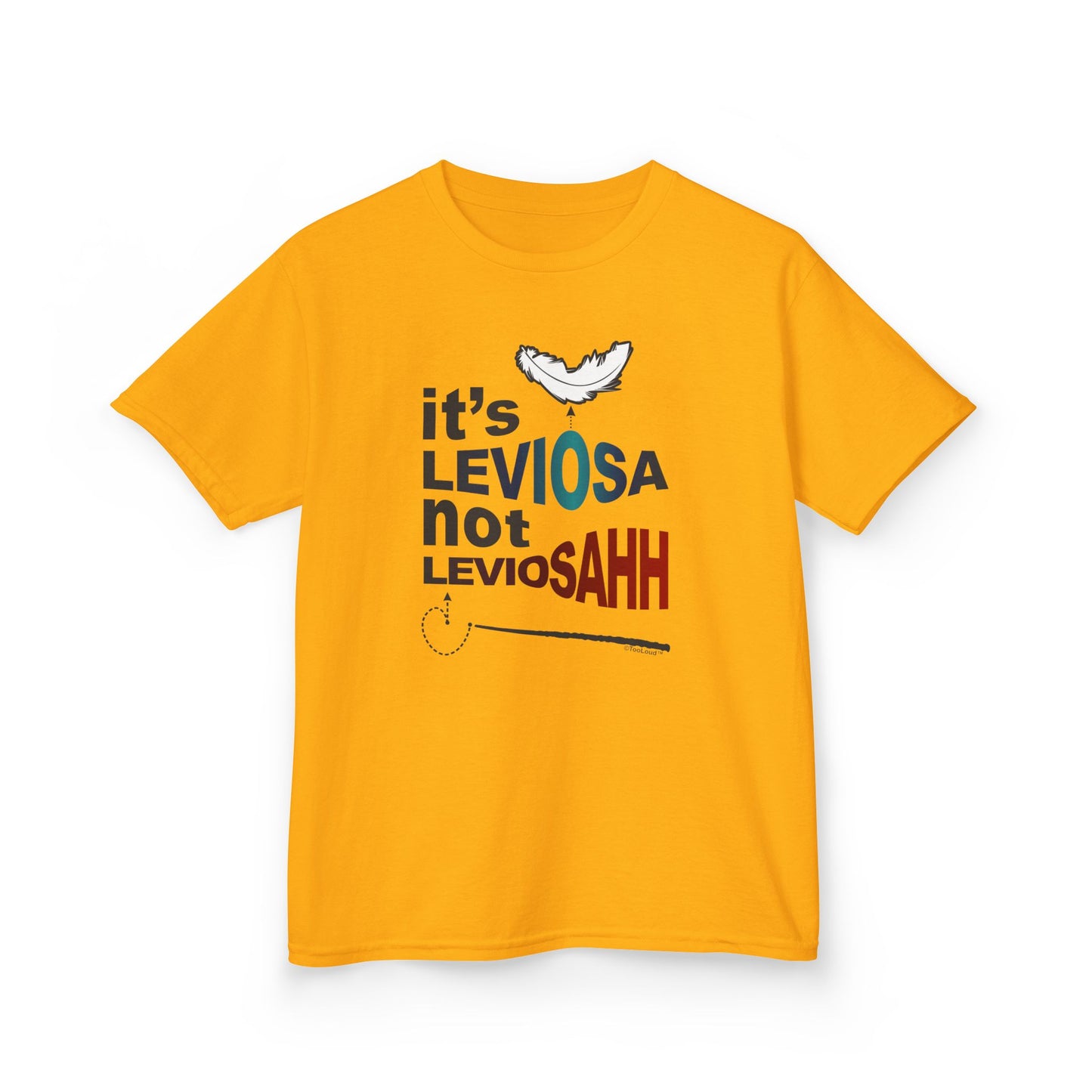 It’s Leviosa, Not LeviosAHH – Children’s T-Shirt by TOOLOUD