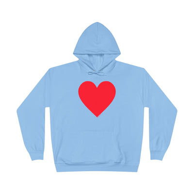 TOOLOUD Big Red Heart Valentine's Day Hoodie Sweatshirt – Romantic & Cozy Gift