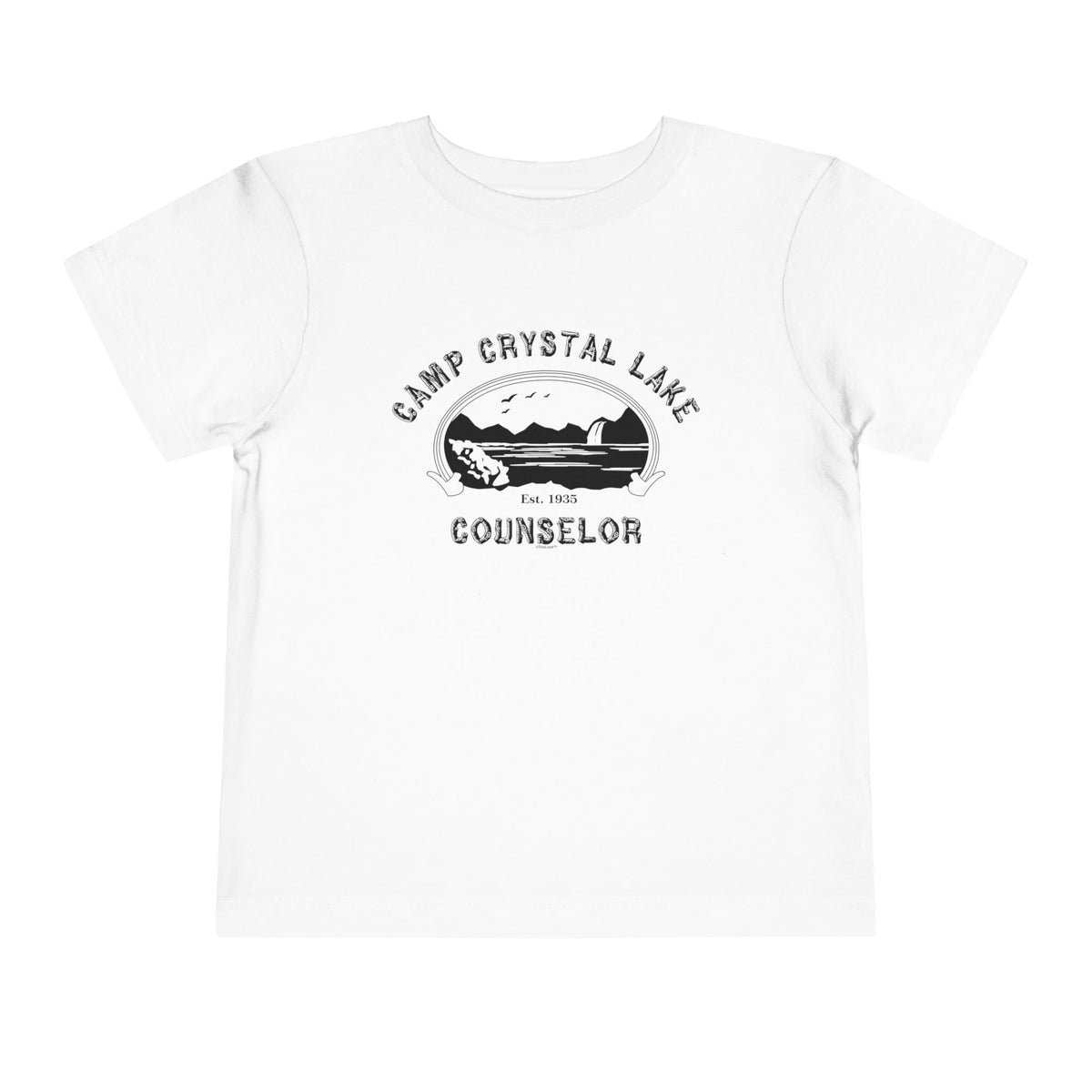 Camp Crystal Lake Counselor – Friday 13 Toddler T-Shirt by TOOLOUD