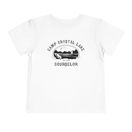 Camp Crystal Lake Counselor – Friday 13 Toddler T-Shirt by TOOLOUD