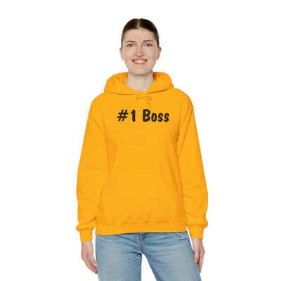 TooLoud #1 Boss Text - Boss Day Unisex Hoodie Sweatshirt