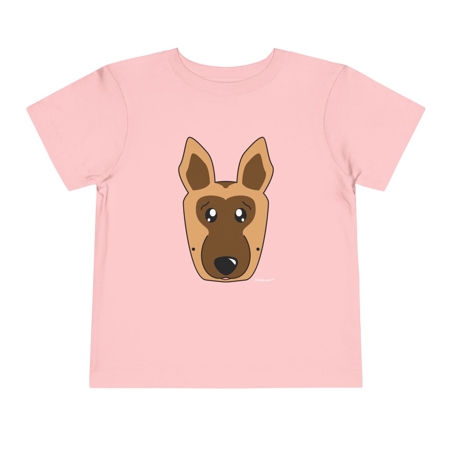 Cute German Shepherd Dog Toddler T-Shirt by TOOLOUD