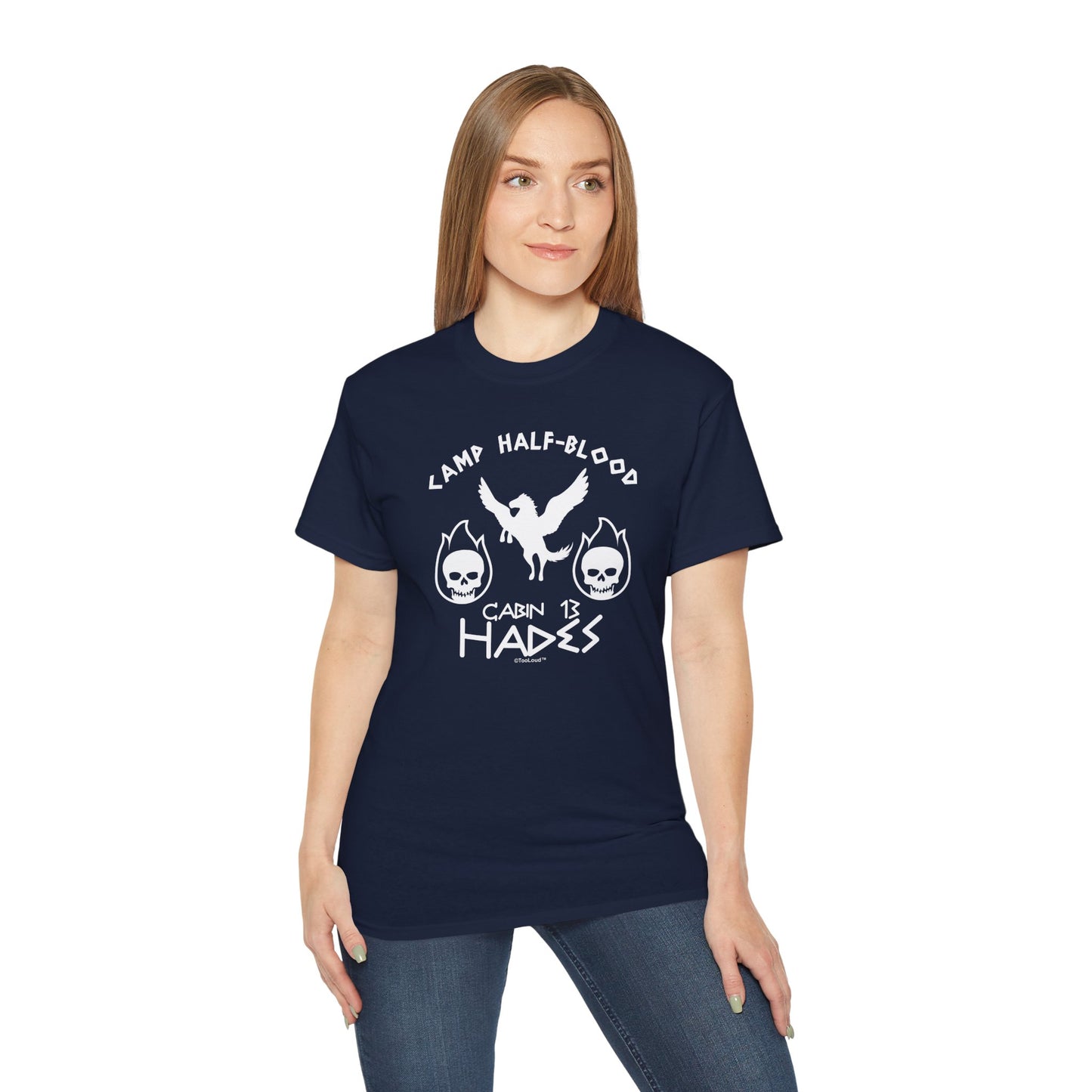 Cabin 13 Hades Camp Half Blood Women’s Dark T-Shirt by TOOLOUD