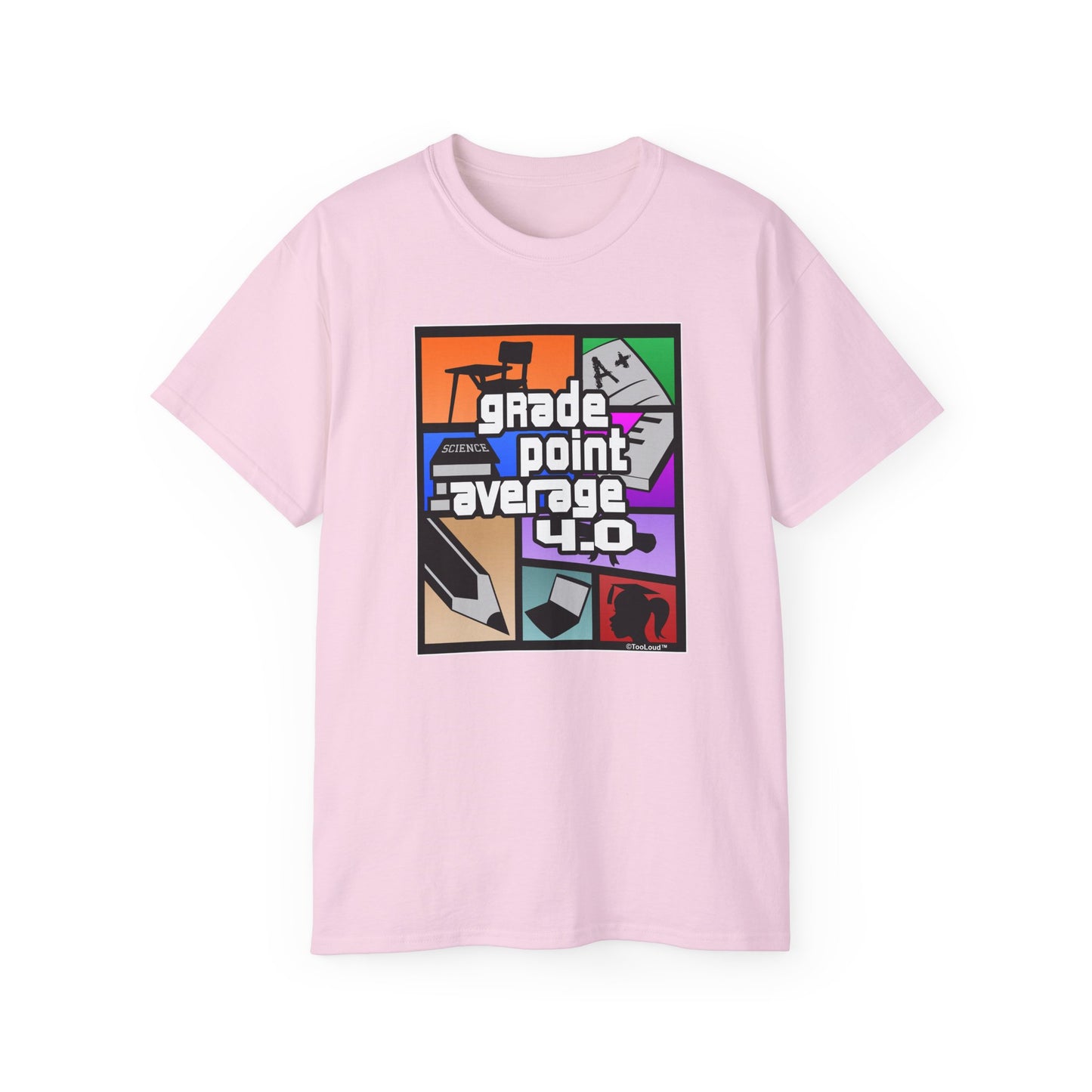 GPA 4 – Grade Point Average Unisex T-Shirt by TOOLOUD