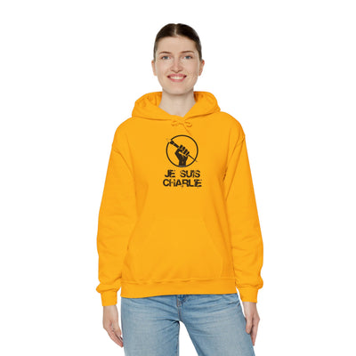 TOOLOUD Je Suis Charlie Hooded Unisex Sweatshirt