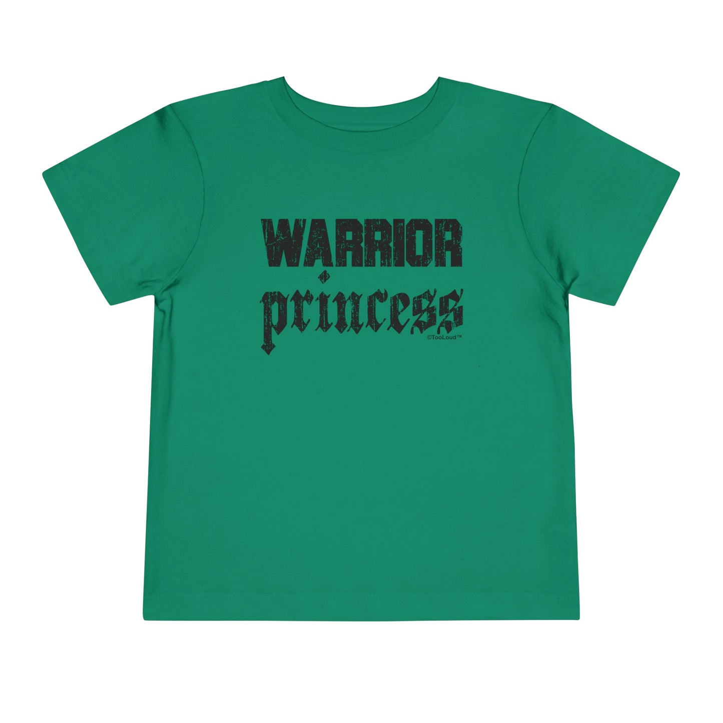 Warrior Princess Script Toddler T-Shirt by TOOLOUD