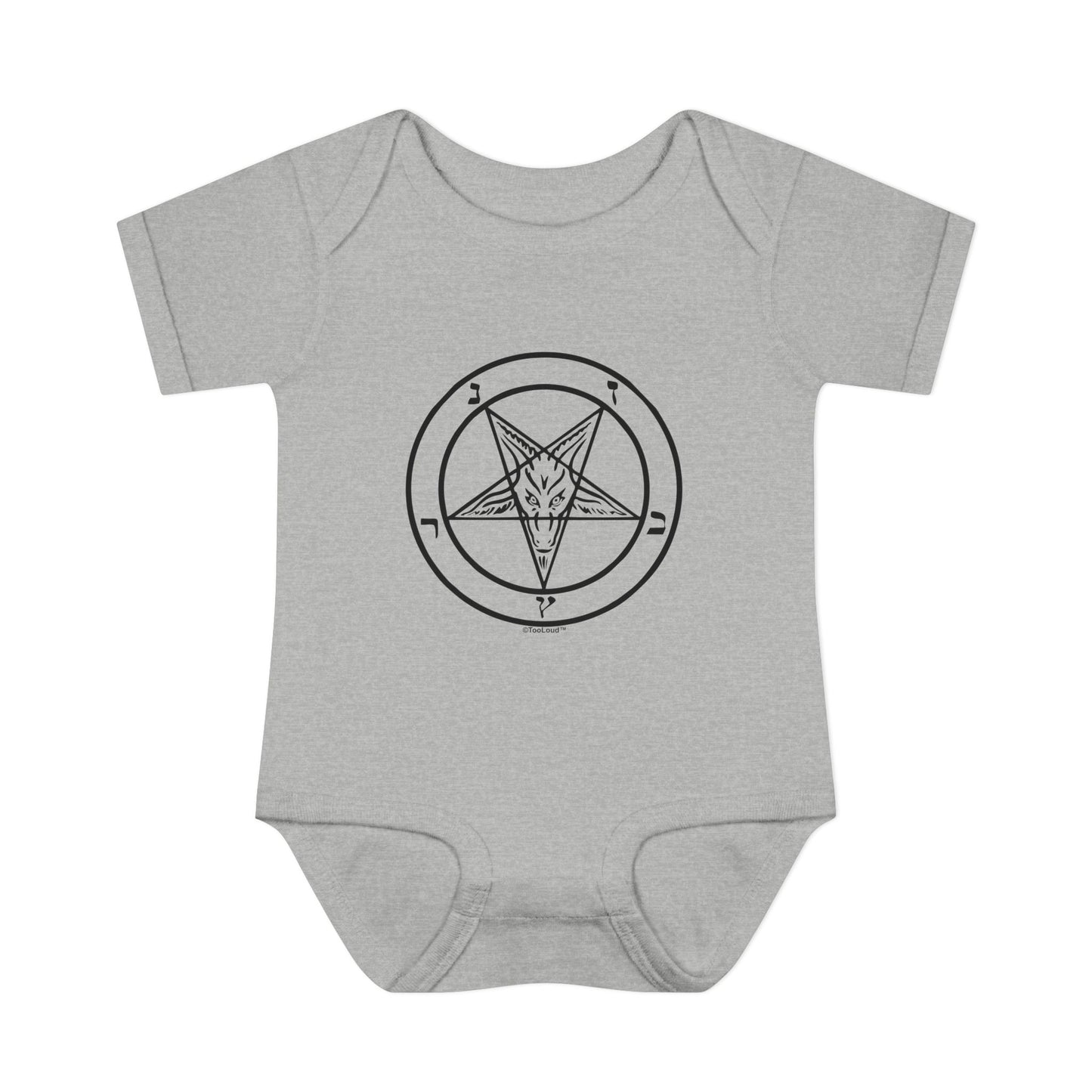 Sigil of Baphomet Baby Romper Bodysuit by TOOLOUD