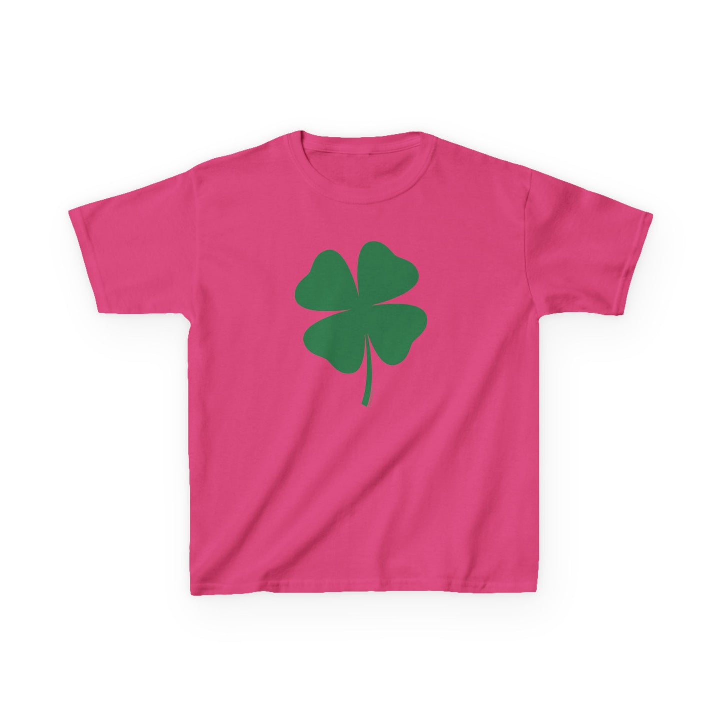 Lucky Four Leaf Clover St. Patrick's Day Children's T-Shirt by TOOLOUD