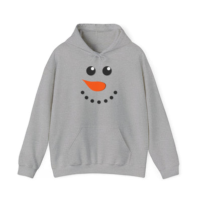 TOOLOUD Snowman Face Christmas Adult Unisex Hoodie Sweatshirt