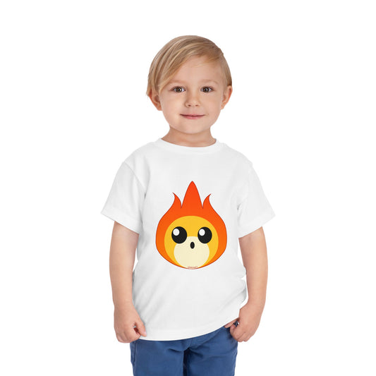 Cute Fireball Design Toddler T-Shirt by TOOLOUD