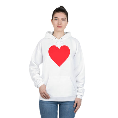 TOOLOUD Big Red Heart Valentine's Day Hoodie Sweatshirt – Romantic & Cozy Gift